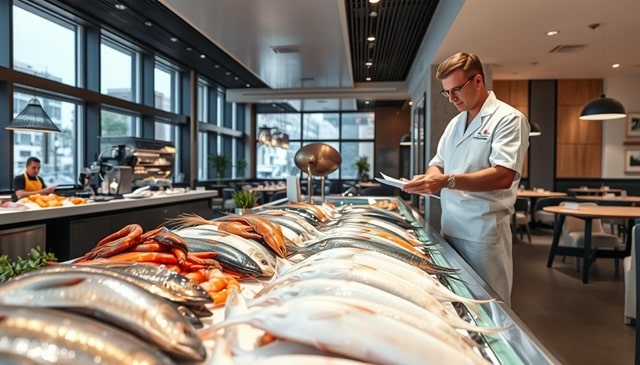 как выбрать свежие морепродукты в seafood bar