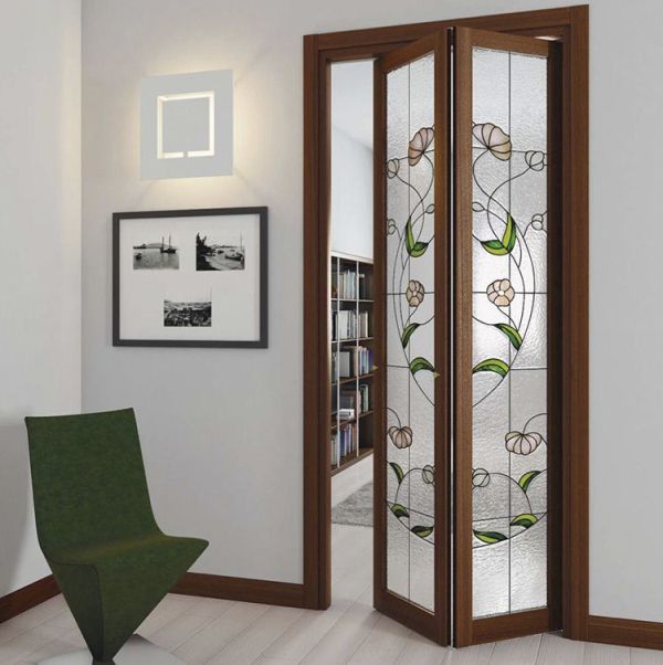 Межкомнатные двери в интерьере квартиры: интересные цвета и решения - фото5