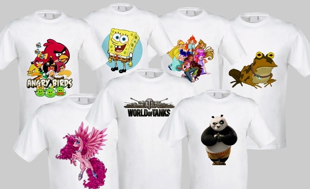 Идеи для печати на футболках - фото8