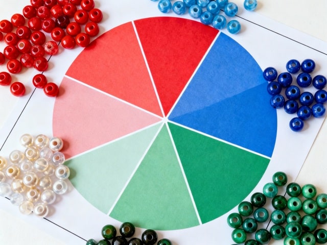 Як поєднувати кольори в біжутерії з намистин: проста теорія кольору для рукодільниць - фото1 Як поєднувати кольори в біжутерії з намистин: проста теорія кольору для рукодільниць - фото1