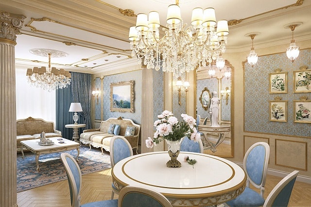 Дизайн интерьера в классическом стиле: характерные черты и особенности - фото2