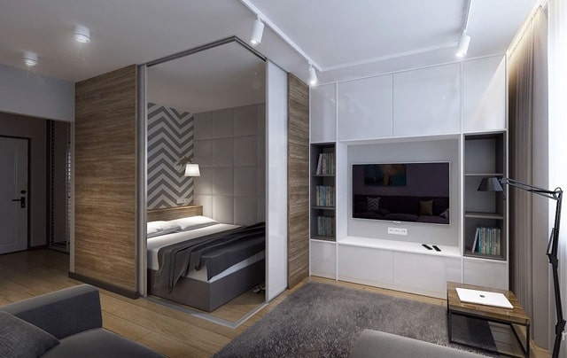 Дизайн однокомнатной квартиры: современные тенденции и интересные идеи - фото3 Дизайн однокомнатной квартиры: современные тенденции и интересные идеи - фото3