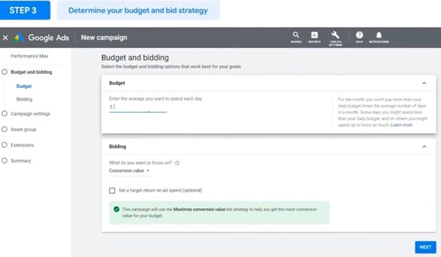 Настройка кампании в Google Shopping