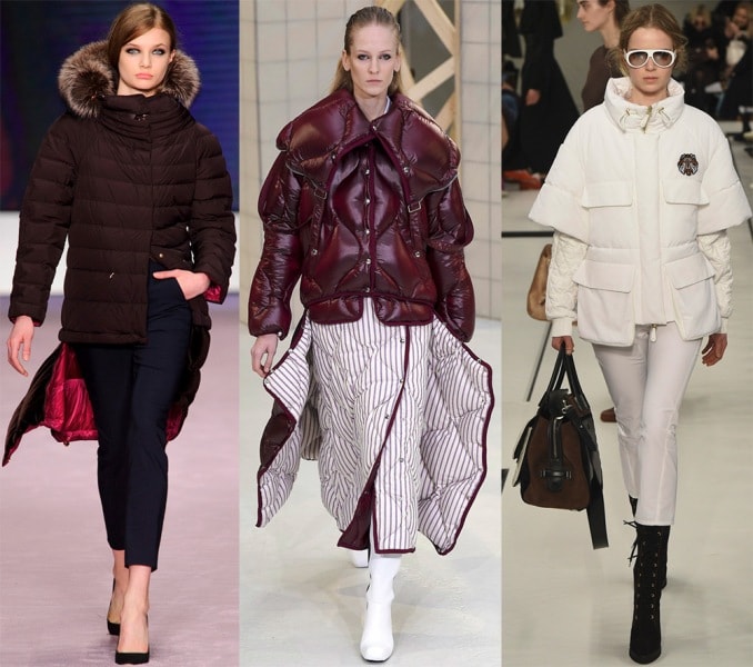 Длинные и короткие зимние куртки - женская мода 2018 - фото8