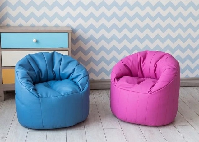 Бескаркасная мебель: виды, интерьерные советы - фото4