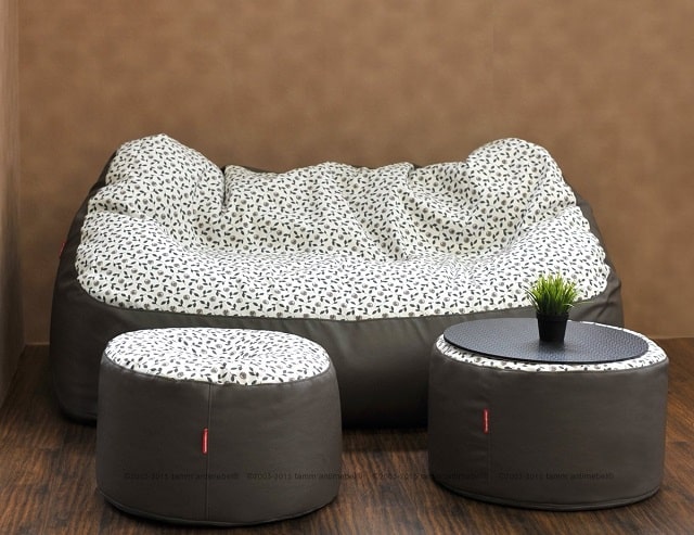 Бескаркасная мебель: виды, интерьерные советы - фото5