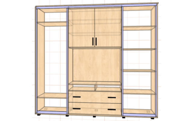 Отличительные особенности и преимущества использования шкафов-купе - фото