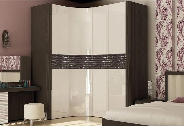 Шкаф купе угловой в спальню: дизайн - фото3 Шкаф купе угловой в спальню: дизайн - фото3