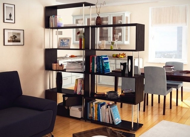 Виды перегородок для зонирования комнаты: обзор, идеи - фото2