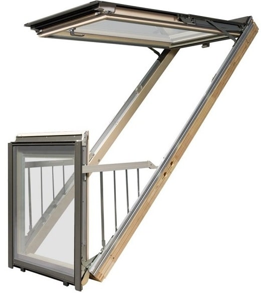 Как выглядят мансардные окна нового поколения - фото