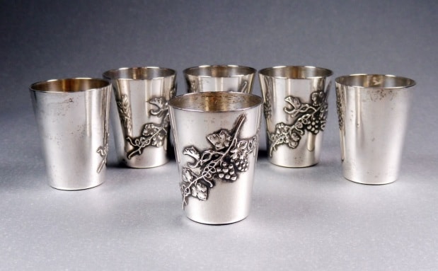 Стопки из серебра: интересные идеи, обзор - фото1