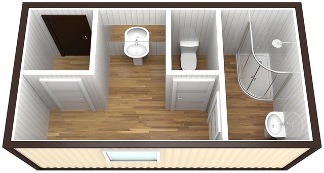 Модульный санитарный блок: что это такое, виды, плюсы и минусы - фото1