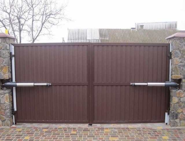 Ремонт распашных автоматических ворот
