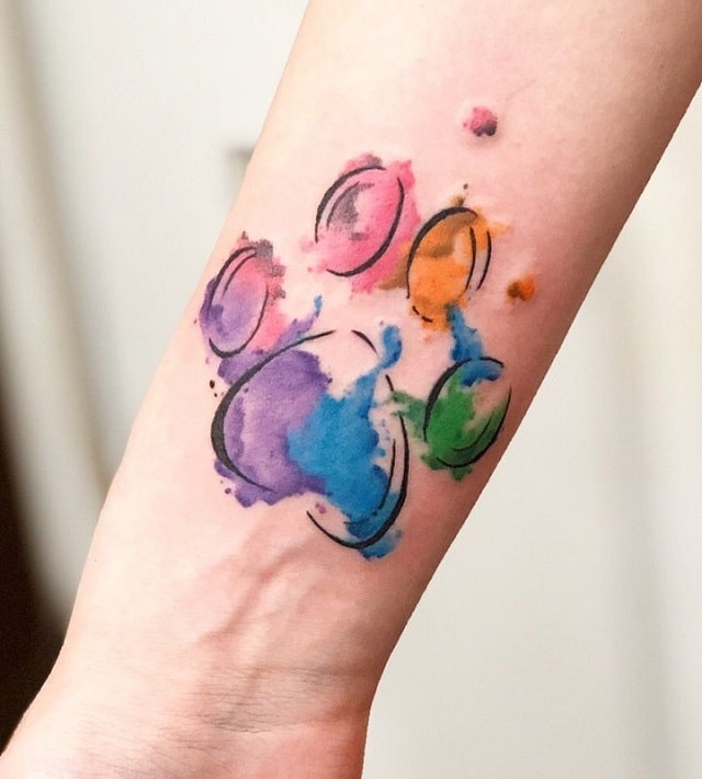 Тренди татуювань - Акварель