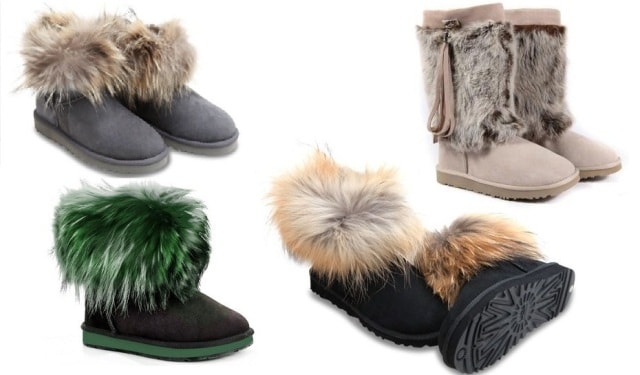 Угги женские с мехом: образы, обзор - фото1