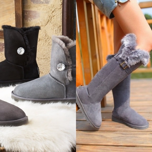 Угги женские с мехом: образы, обзор - фото3