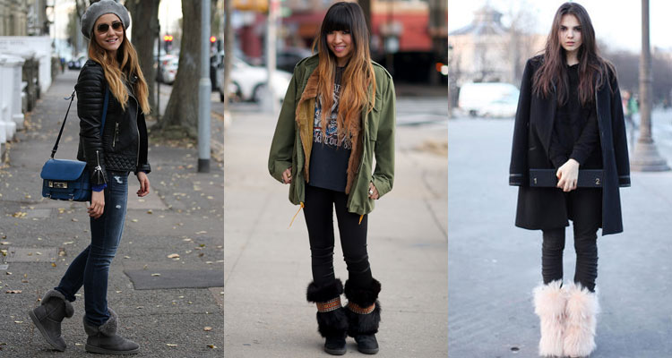 Угги женские с мехом: образы, обзор - фото5