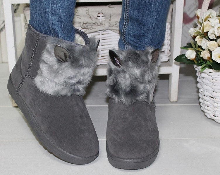 Угги женские с мехом: образы, обзор - фото8