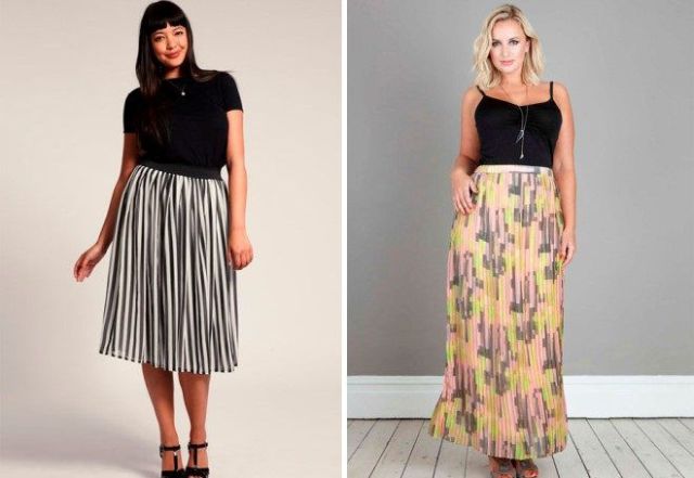 Юбки для полных женщин, которые их стройнят - фото2