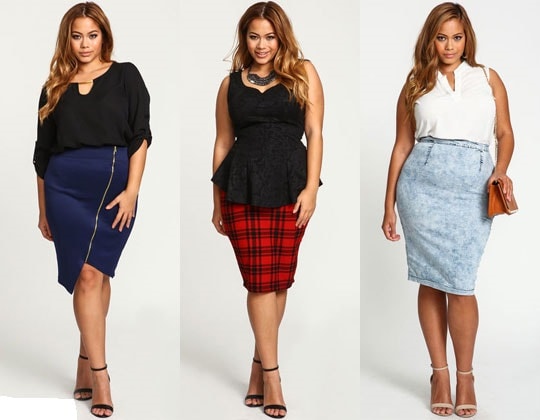 Юбки для полных женщин, которые их стройнят - фото7