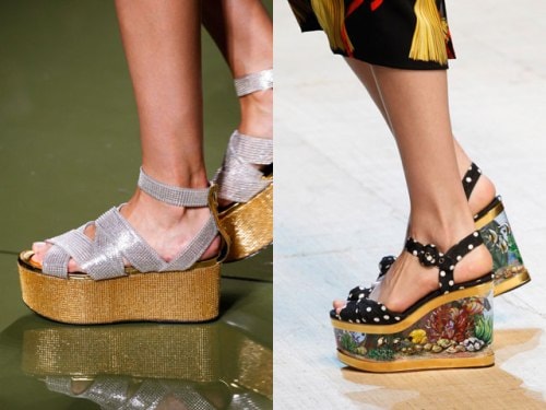 Босоножки 2017 года модные тенденции - фото 3