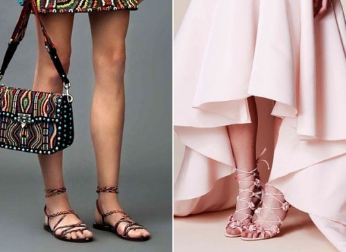 Босоножки 2017 года модные тенденции - фото 4