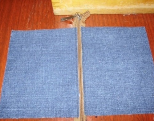 Косметичка из старых джинсов своими руками - фото 3