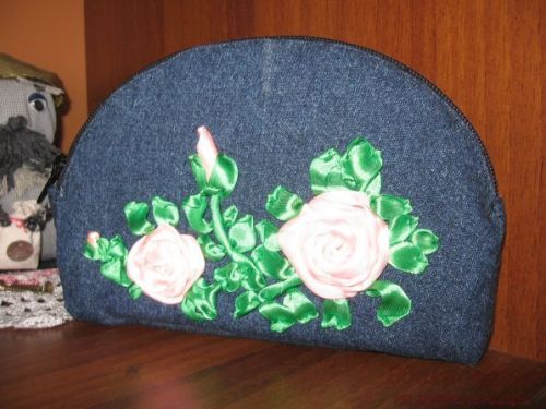 Косметичка из старых джинсов своими руками - фото 6