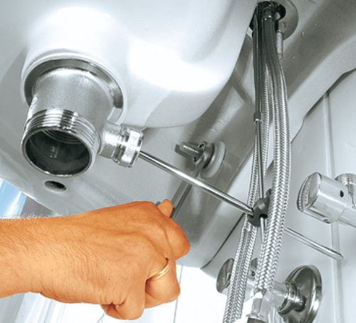 Как смеситель крепится к раковине? - фото 4 