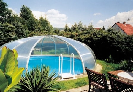 Варианты летних бассейнов на дачу - фото