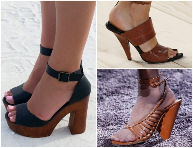 Модные женские босоножки на каблуке (новинки 2017) - фото6