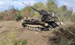 Легион «Свобода России» уничтожил самую мощную гаубицу «Пион»