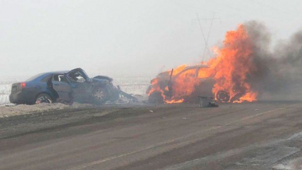 Вблизи КПВВ «Марьинка» – авария: пятеро погибших