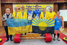Донецкие спортсмены успешно выступили на кубке Украины по паэрлифтингу