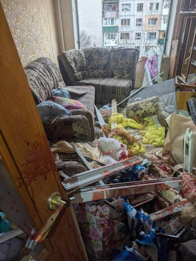 Во время российского обстрела Покровска погибла женщина и ранен ее 3-месячный ребенок