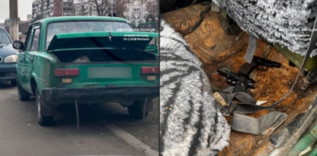 В Краматорске задержали вора, укравшего три пистолета