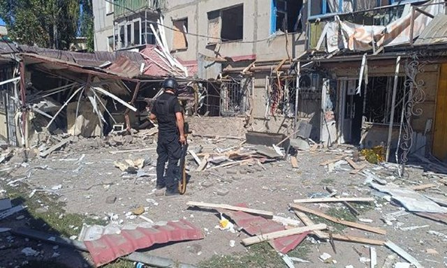 Террористы РФ убили в Константиновке 9 жителей, еще 7 человек были ранены