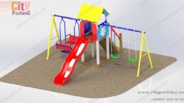 Обустройство игрового комплекса и мест для занятий спортом