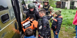 Из Ямполя эвакуировали 10 человек, в том числе, пятерых детей