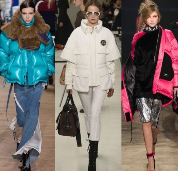 Длинные и короткие зимние куртки - женская мода 2018 (обзор, фото)