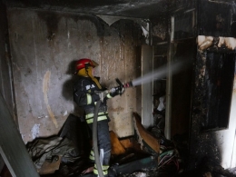 Во время пожара в Приморском районе Мариуполя погиб мужчина