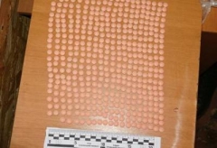 Дончанка намеревалась доставить в «ДНР» трамадол, прикрепив таблетки к телу (фото)