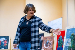 В Краматорске открылась выставка художницы Виктории Гончаренко