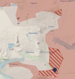 Оккупанты захватили пос. Острое и г. горняк на Кураховском направлении