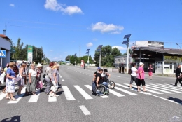 Жители одного из районов Славянска провели акцию протеста