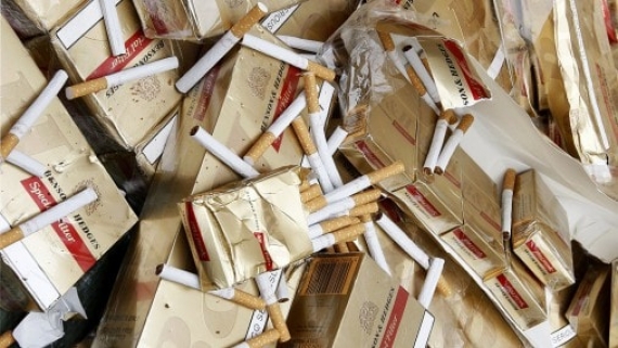 На КПВВ задержали контрабанду сигарет