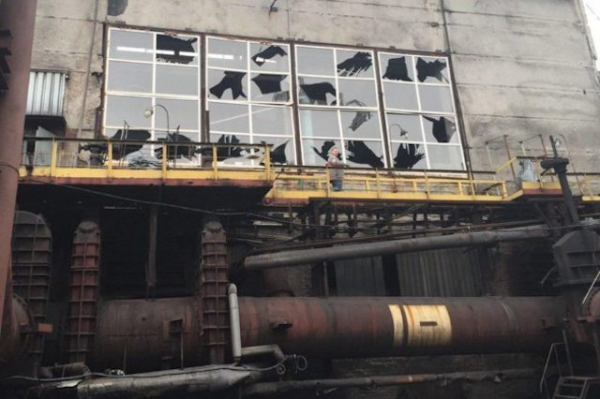 Их укрытия коксохимического завода эвакуировали всех гражданских лиц