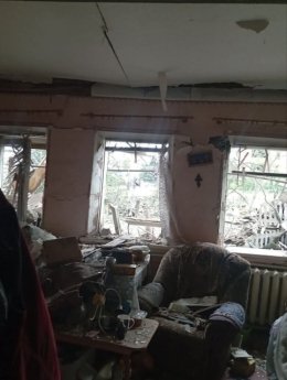 Враг снова обстрелял Константиновскую громаду - есть повреждения