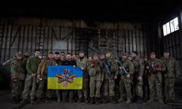 Президент Украины побывал на передовых позициях в Бахмуте (фото)