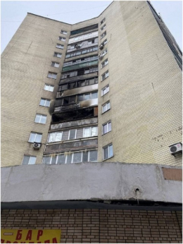 Во время пожара в Макеевке пострадали четыре человека